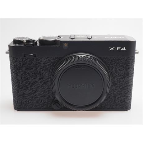 Fujifilm X-E4 Body Only - Black thumbnail