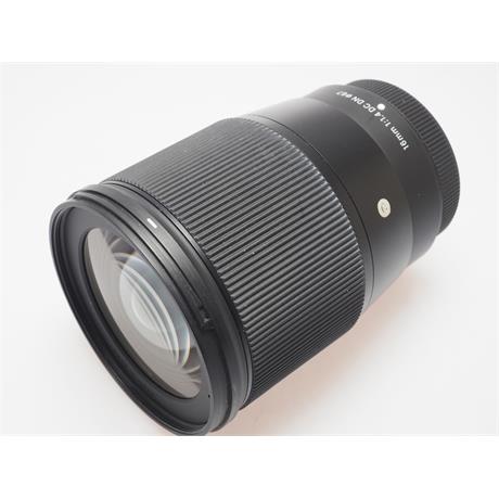 Sigma 16mm F1.4 DC DN Contemporary - FujifilmX thumbnail