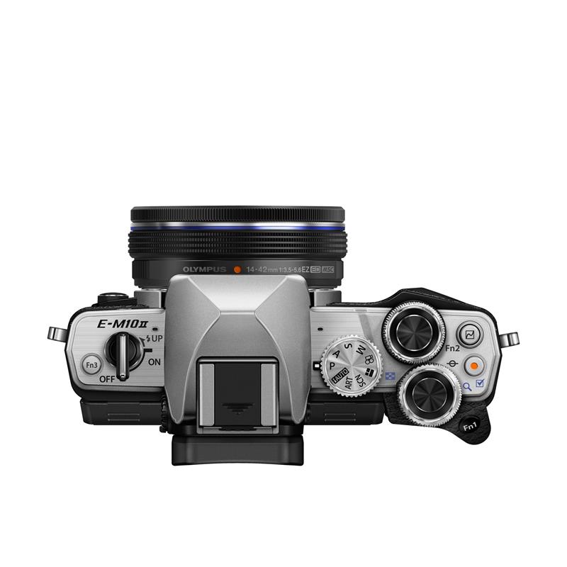 Olympus OM-D E-M10 II Twin Kit - Silver Thumbnail Image 1