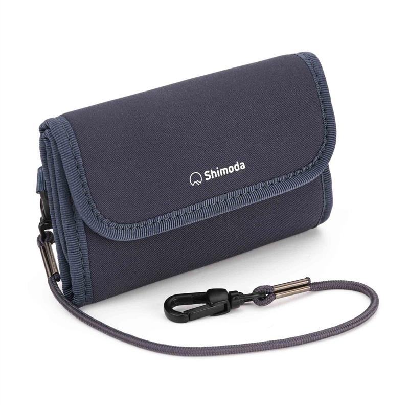 Shimoda Card Wallet - SD - Blue Thumbnail Image 0