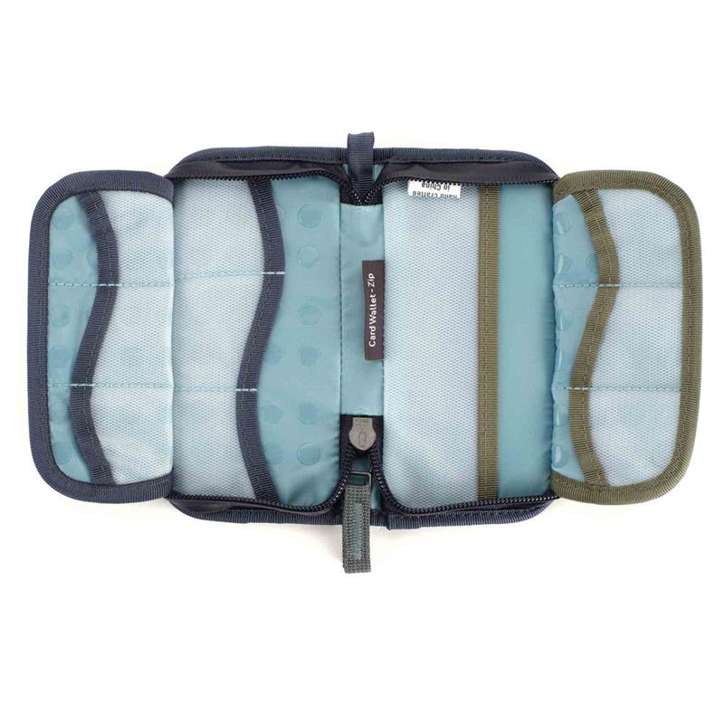 Shimoda Card Wallet - ZIP - Blue Thumbnail Image 1
