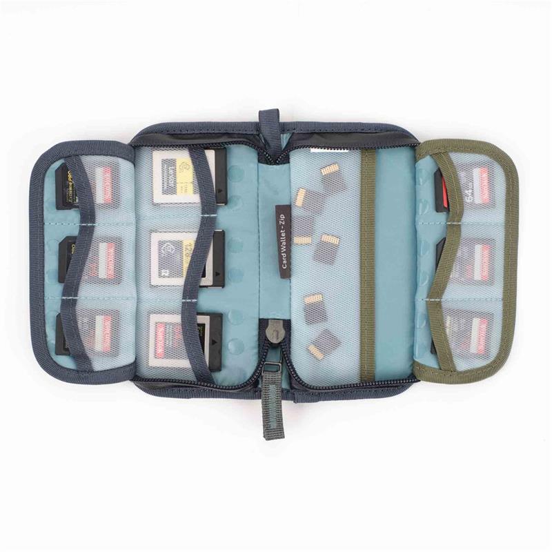 Shimoda Card Wallet - ZIP - Blue Thumbnail Image 2