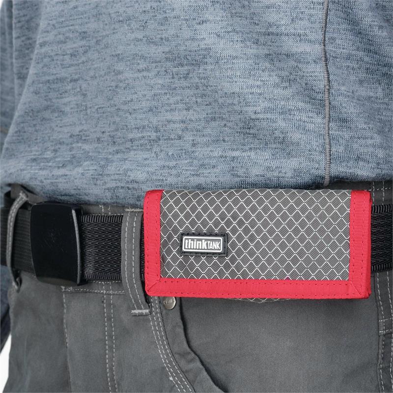 Think Tank Pee Wee Pixel Pocket Rocket - Grey/Red Thumbnail Image 5