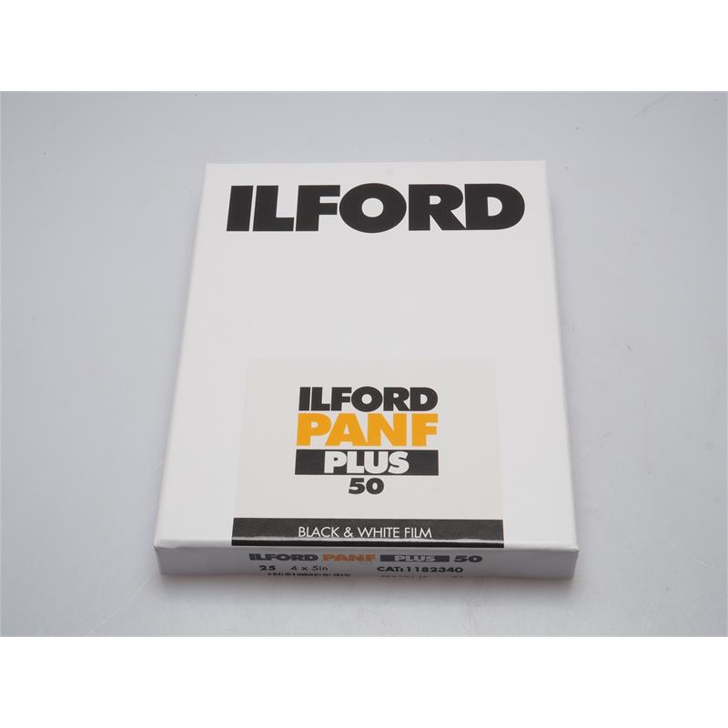 Ilford Pan F 5x4 Sheet Film (25) Image 1