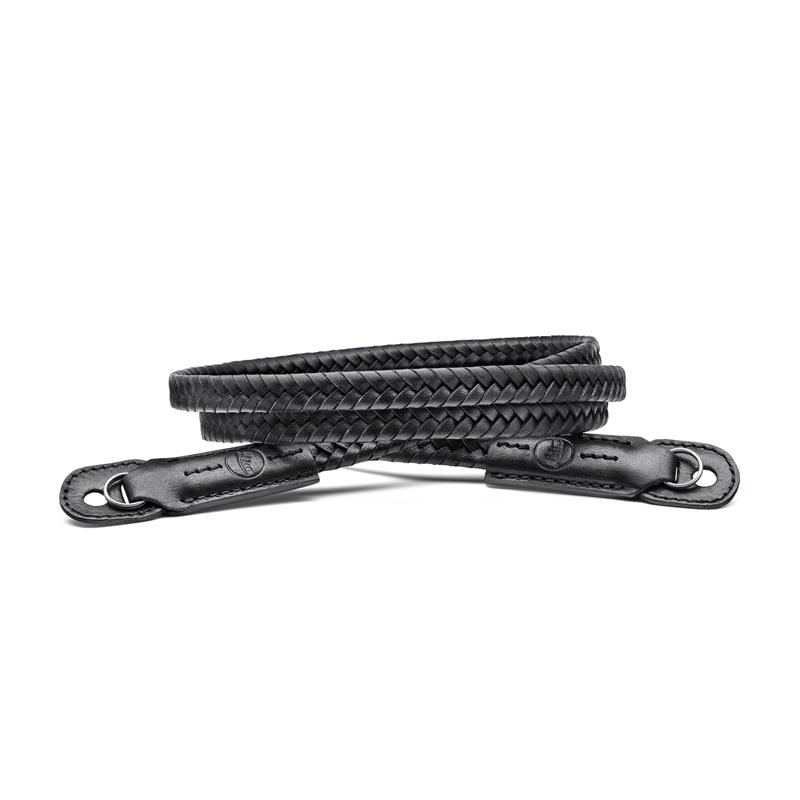 Leica Carry Strap Braided Leather - Black Image 1