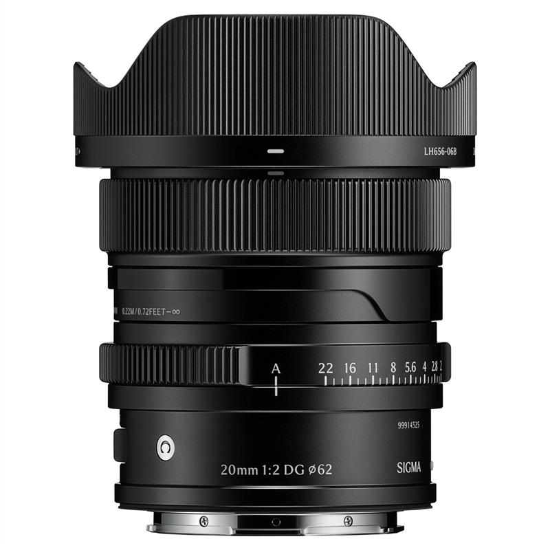Sigma 20mm F2 DG Contemporary Black - L Mount Thumbnail Image 0