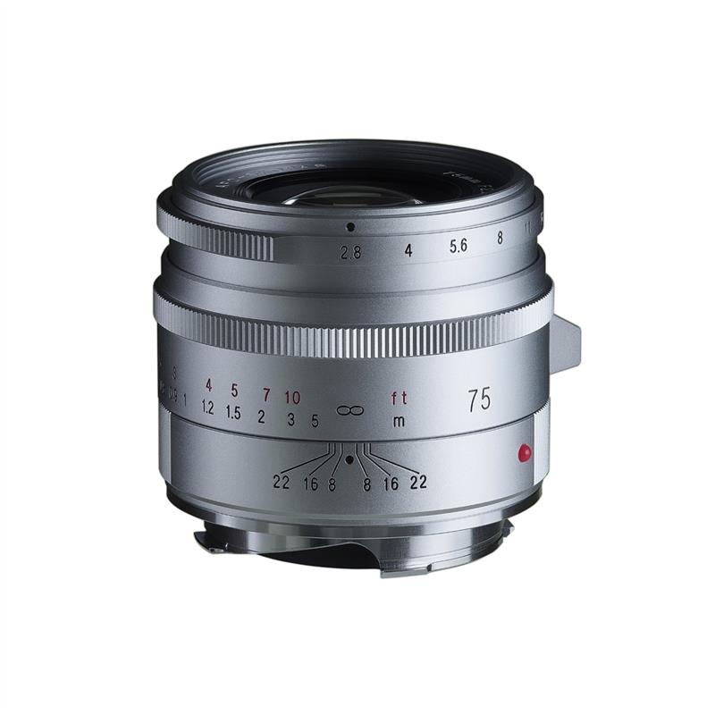 Voigtlander 75mm F2.8 VM Apo-Skopar - Silver Thumbnail Image 0