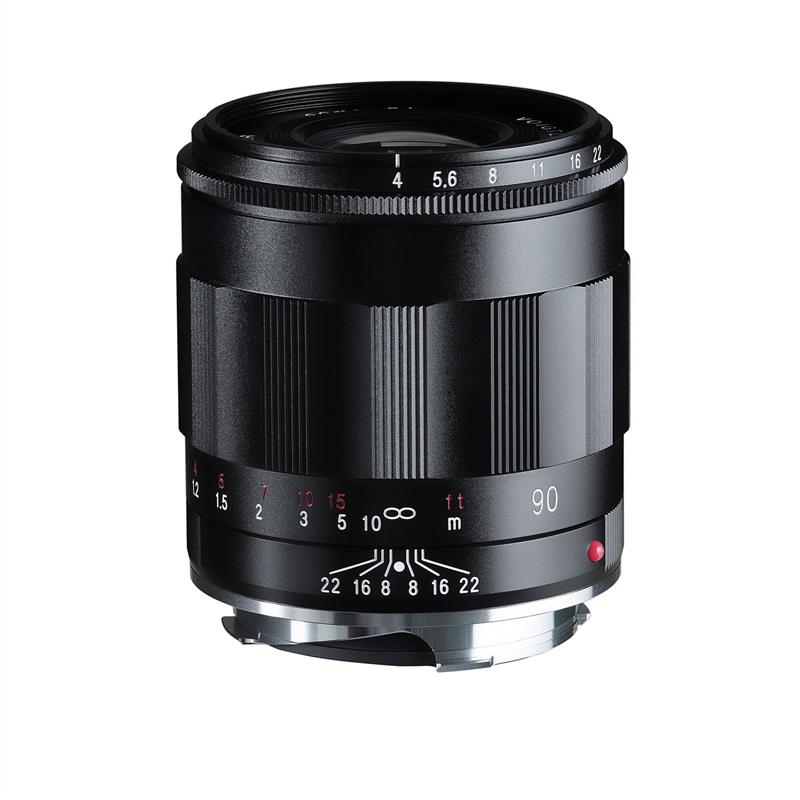 Voigtlander 90mm F4 VM Close Focus Apo-Lanther Lens - Black Thumbnail Image 0
