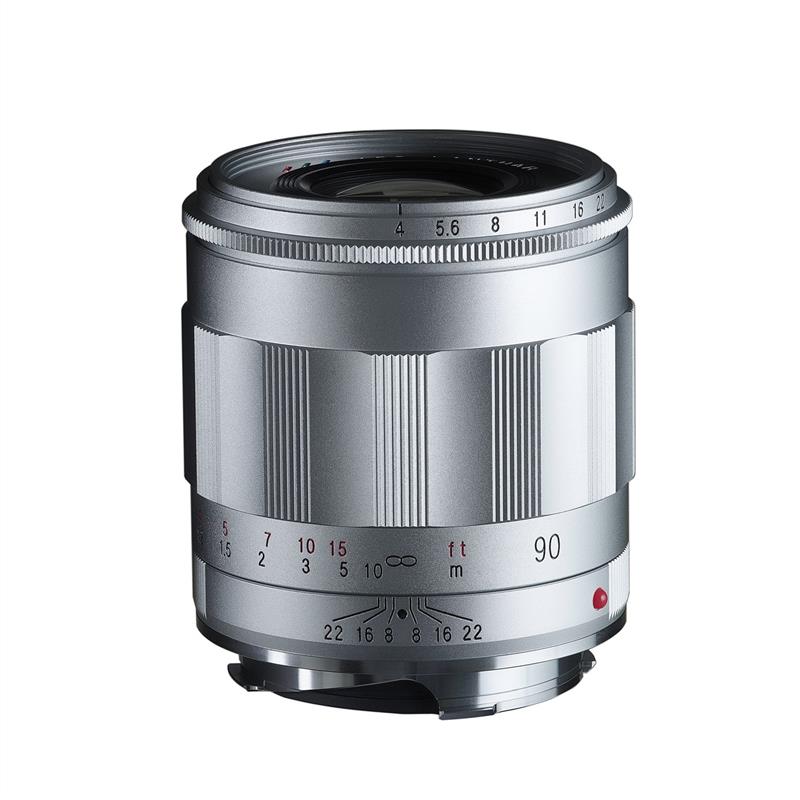 Voigtlander 90mm F4 VM Close Focus Apo-Lanther Lens - Silver Thumbnail Image 0