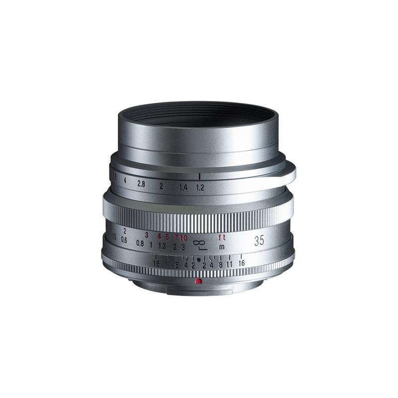 Voigtlander 35mm F1.2 Nokton - X-Mount Silver Thumbnail Image 0