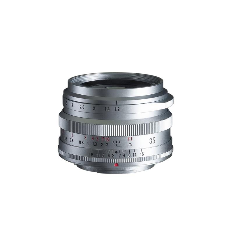 Voigtlander 35mm F1.2 Nokton - X-Mount Silver Thumbnail Image 1