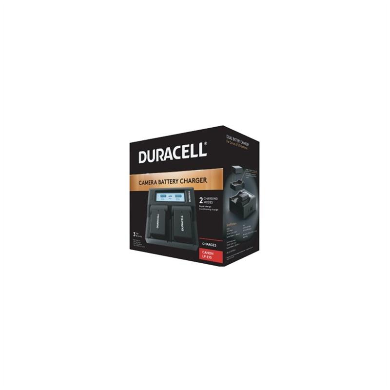 Duracell Dual Battery Charger Canon LP-E6/N Thumbnail Image 2