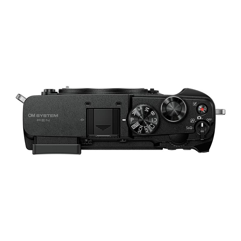 OM System PEN Digital Camera Body - Black Thumbnail Image 5