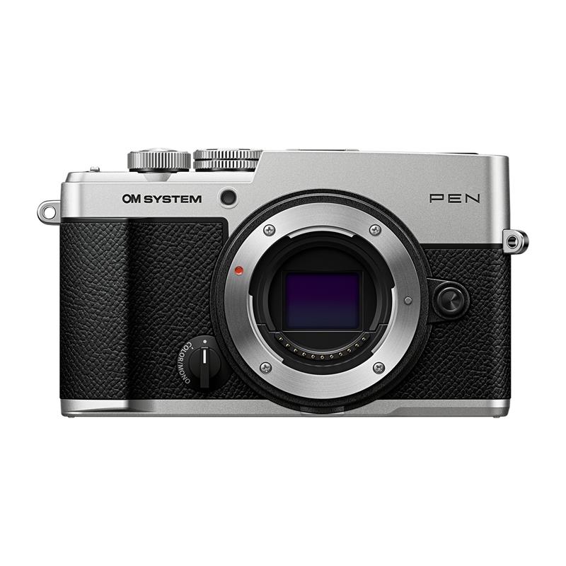 OM System PEN Digital Camera Body - Silver Thumbnail Image 0