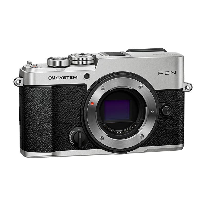 OM System PEN Digital Camera Body - Silver Thumbnail Image 1