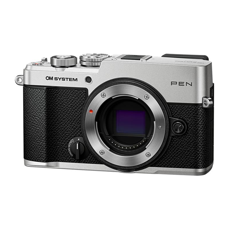 OM System PEN Digital Camera Body - Silver Thumbnail Image 3